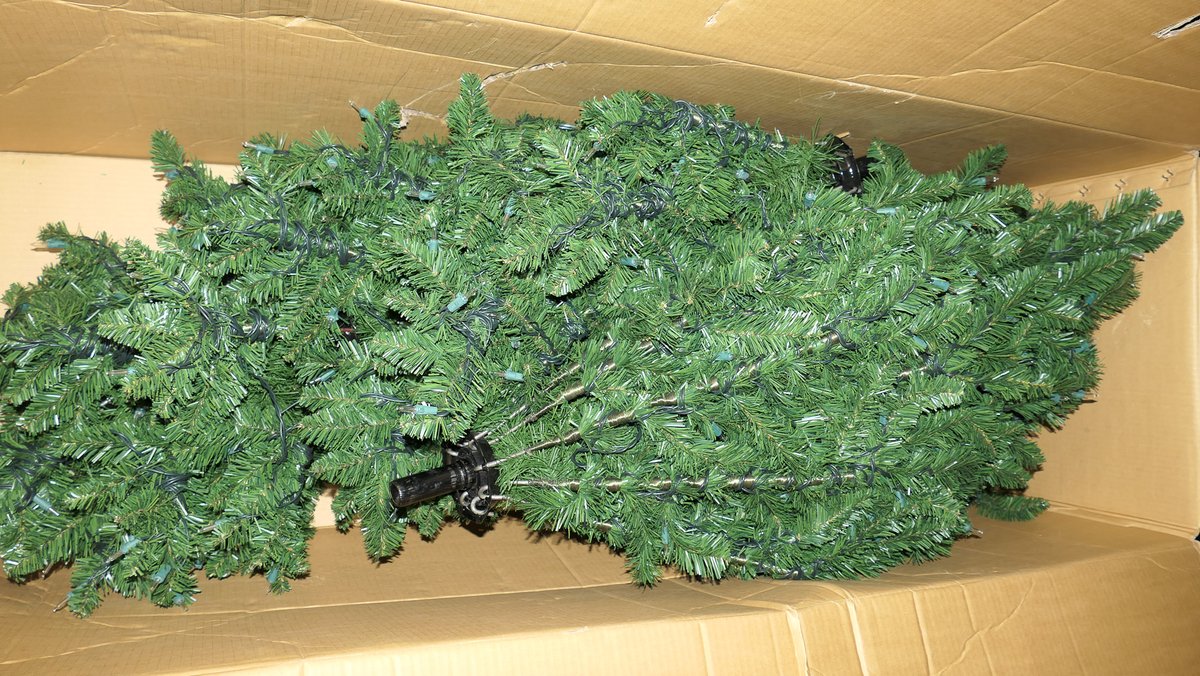Green Prelit Tree