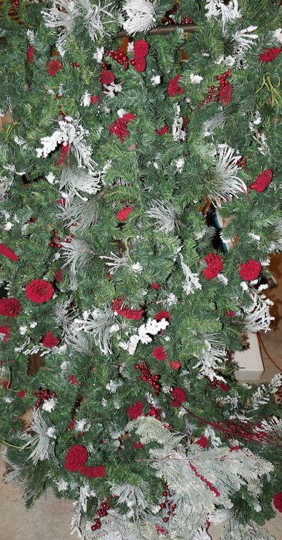 Red Acorn Garland