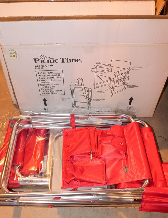 Set of Two Sports Chairs