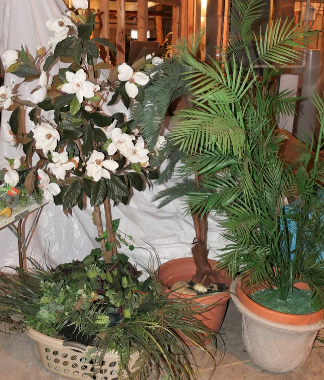 Faux Trees and Foliage