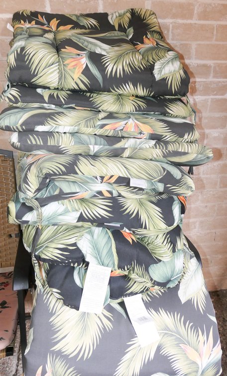 Palm Tree Outdoor Chair Cushions
