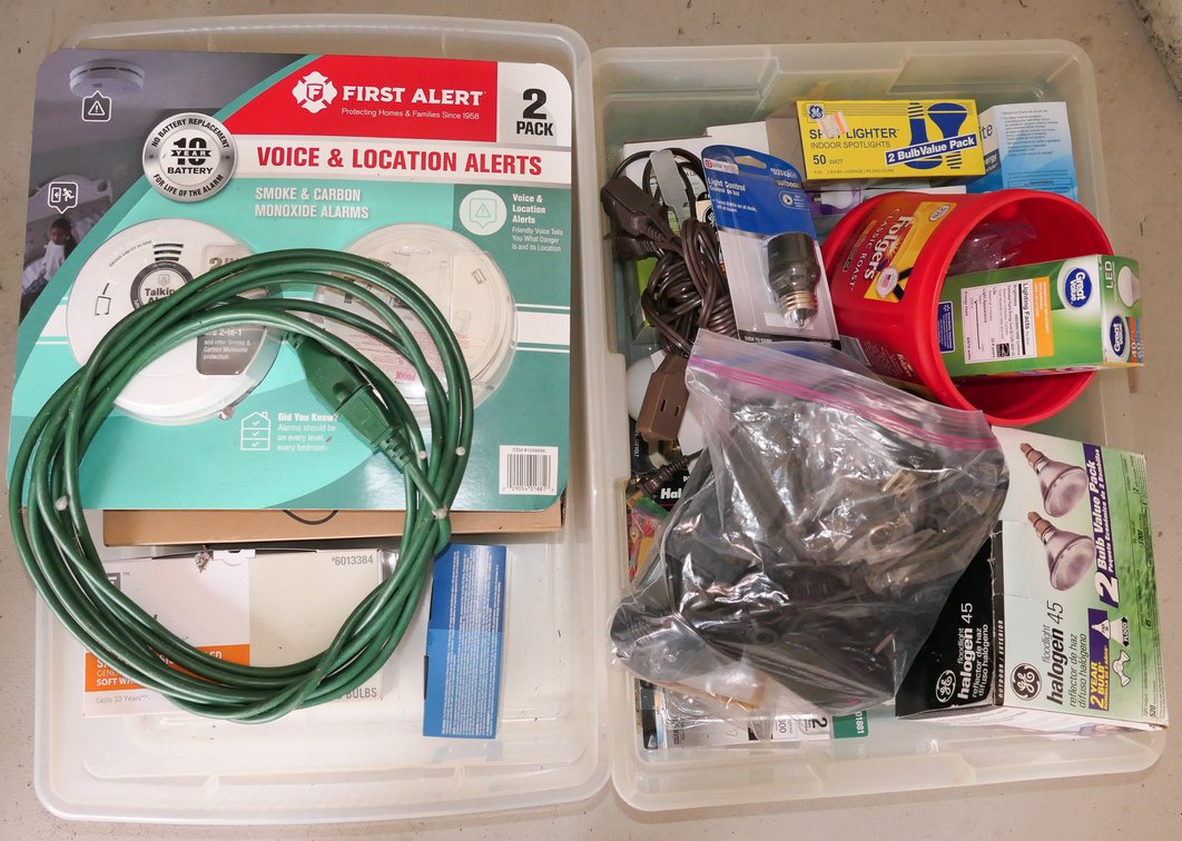 Two Boxes of Home Essentials