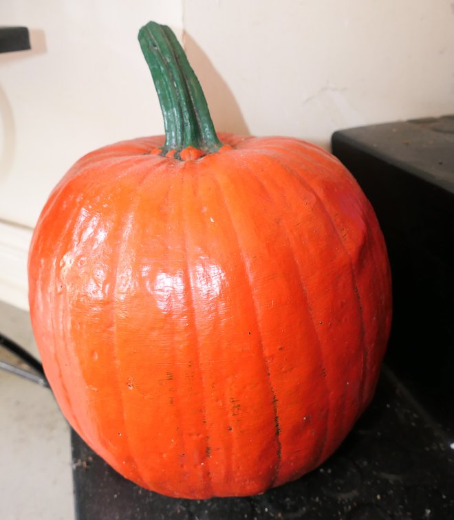 Concrete Pumpkin
