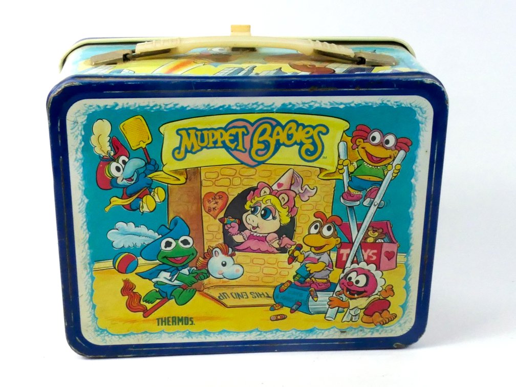 1985 Metal Muppet Babies Lunch Box