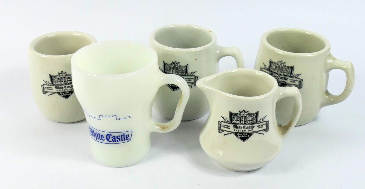 1950's White Castle Coffee Items