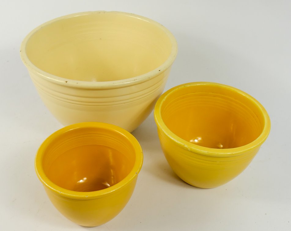 Vintage Fiesta Nesting Bowls
