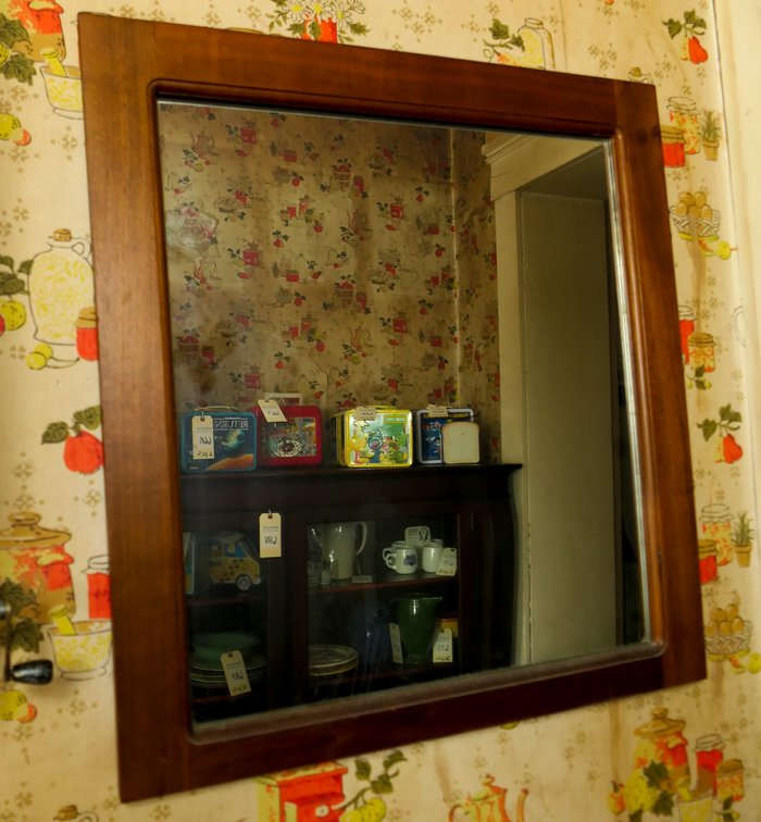 Walnut Wall Mirror
