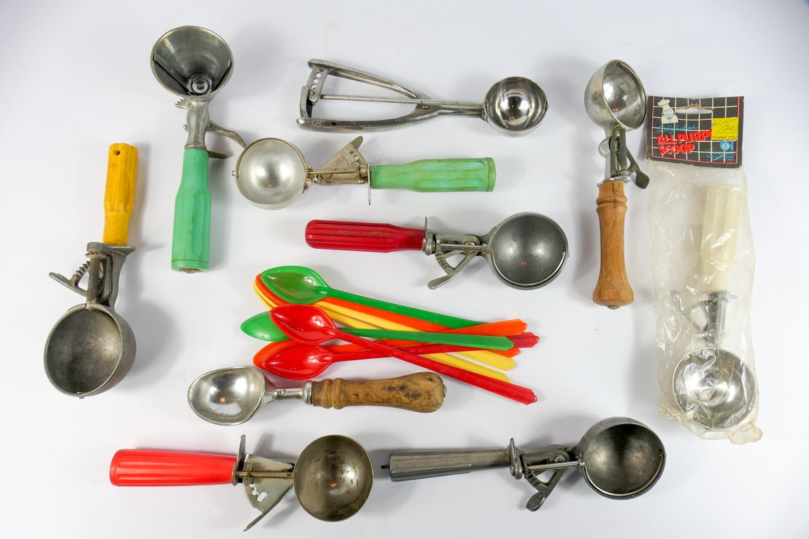 Ice Cream Scoops and Sundae Spoons