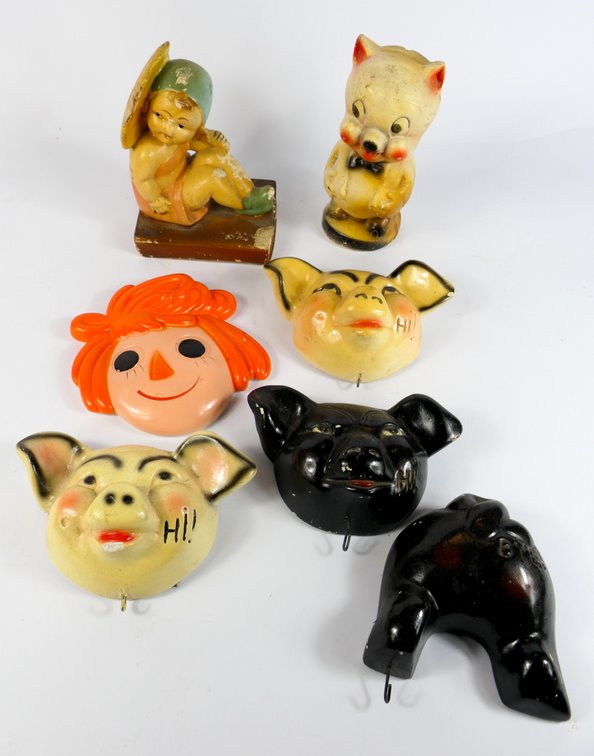 Vintage Chalkware Home Accents
