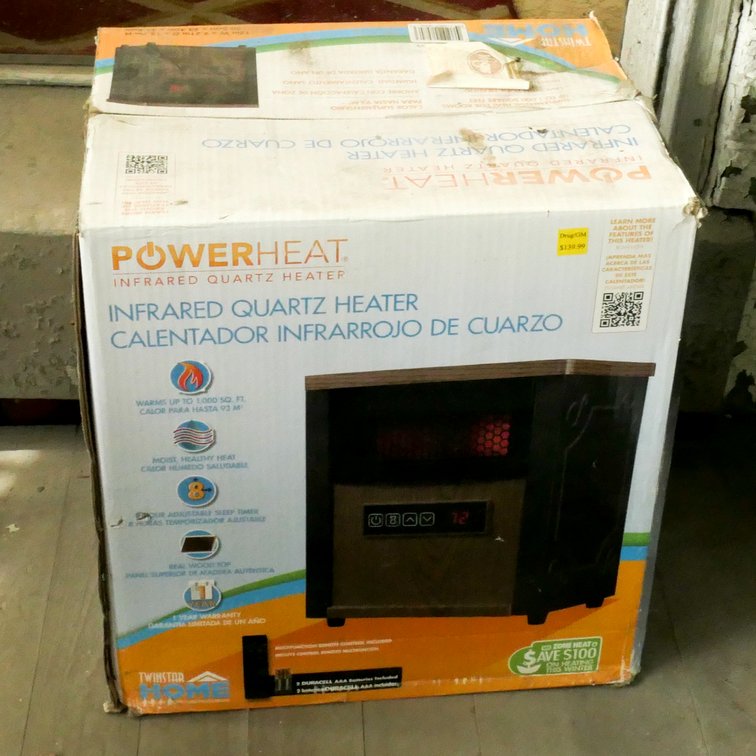 Power Heat Infrared Quartz Heater