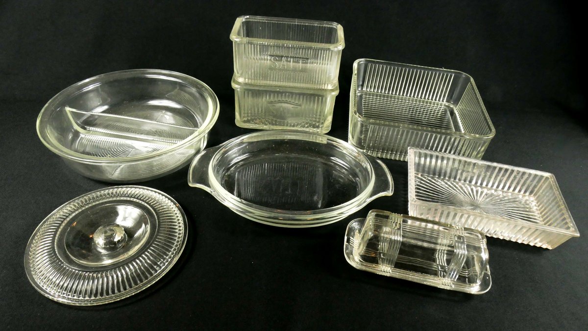 Vintage Clear Glassware
