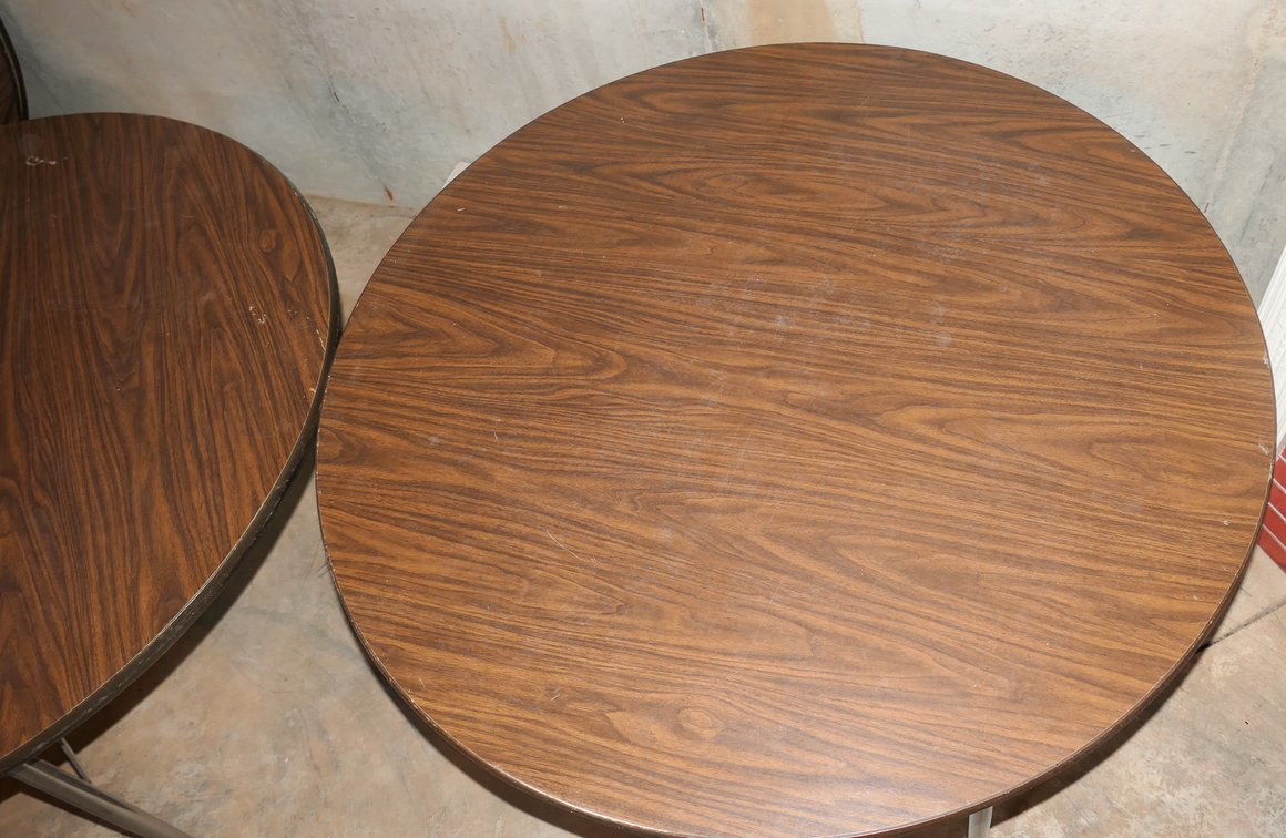 Pair of Round Tables