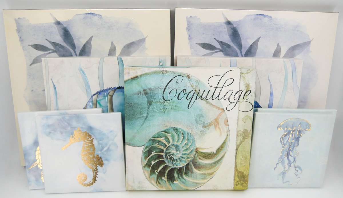 Printed Aquatic Artwork