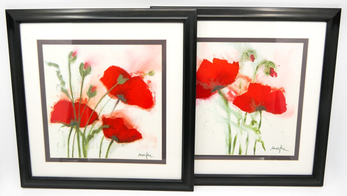 Two Poppy Prints