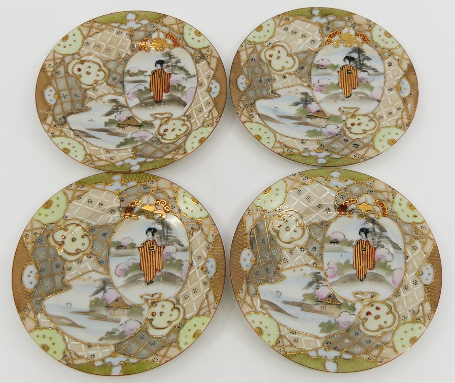 Four Asian Plates