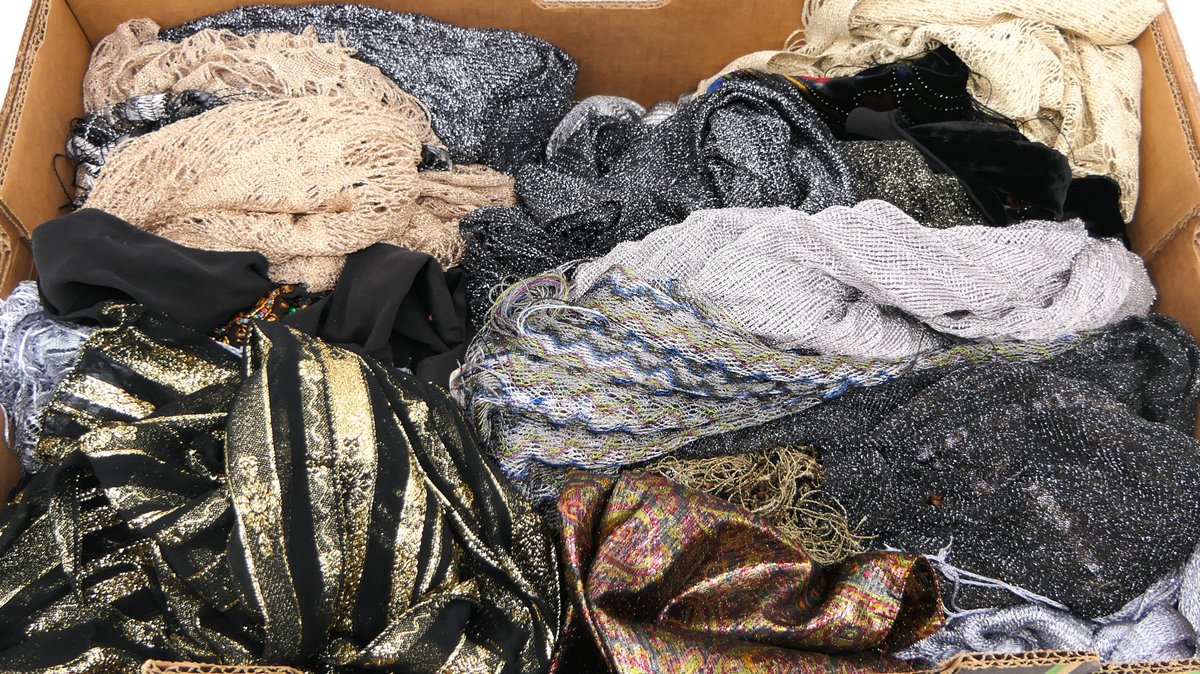 Sparkly Scarves