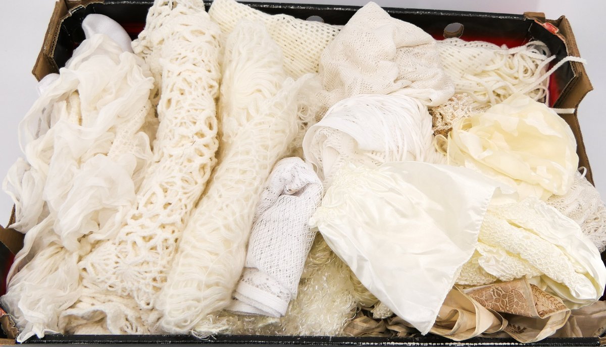 Off White and Cream Scarves