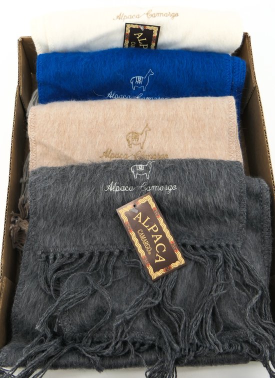 Four Alpaca Scarves