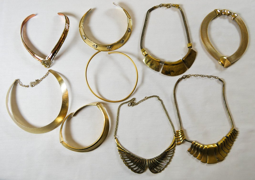 Gold Tone Necklaces