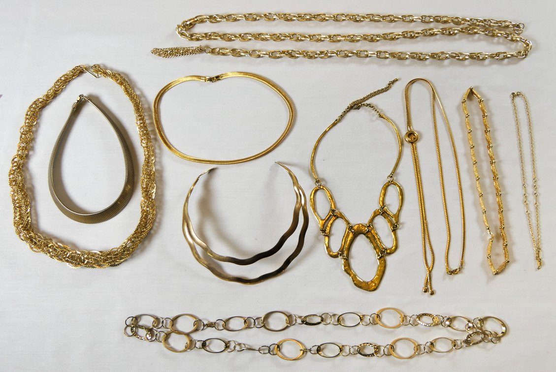 Gold Tone Necklaces