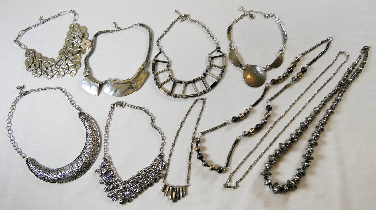 Silver Tone Necklaces