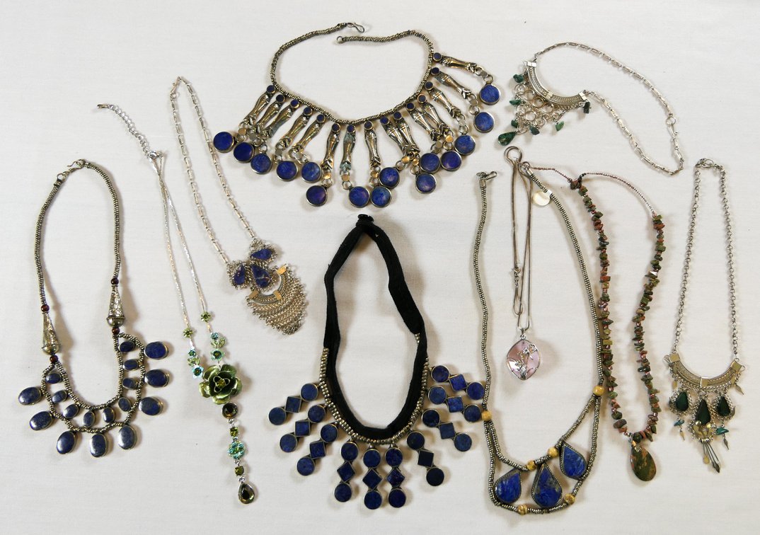 Blue Stone Necklaces