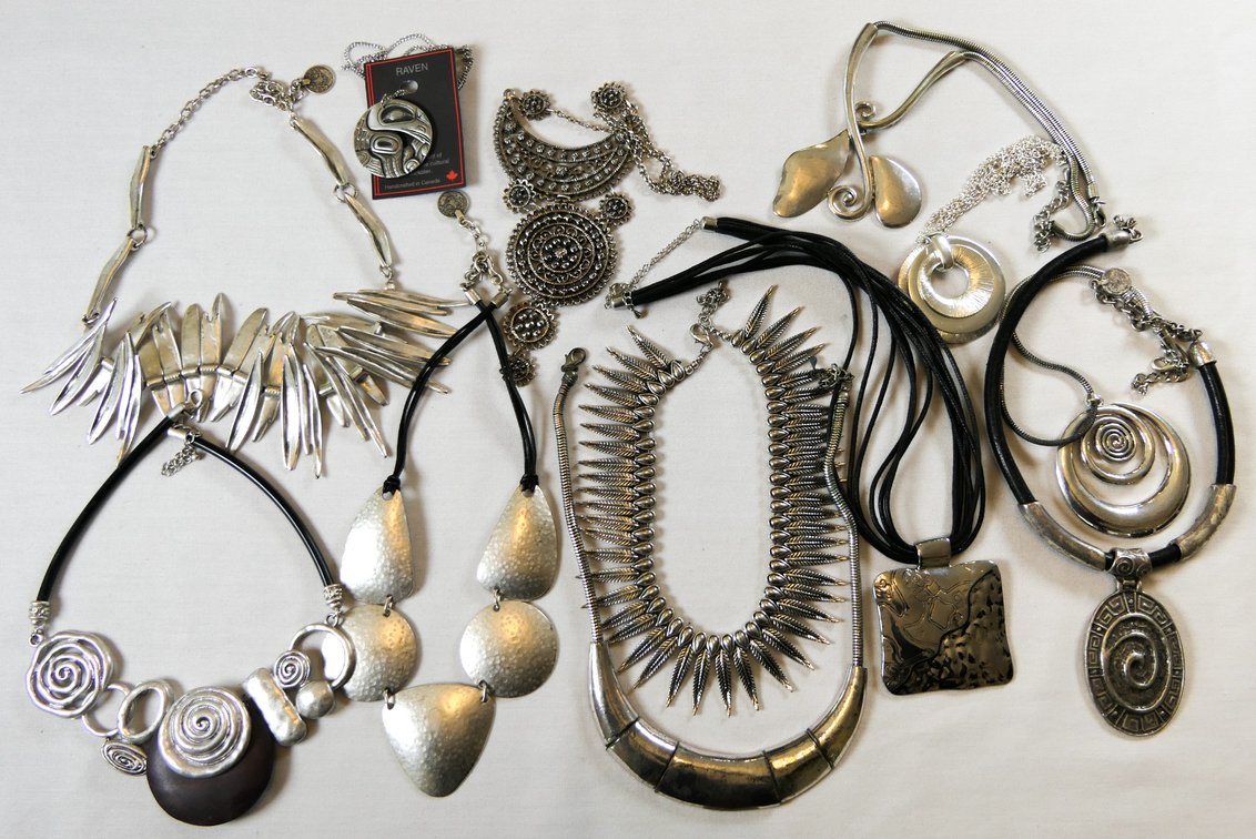 Silvertone Necklaces