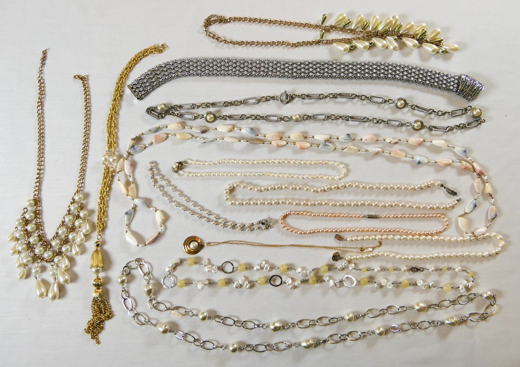 Faux Pearl Necklaces