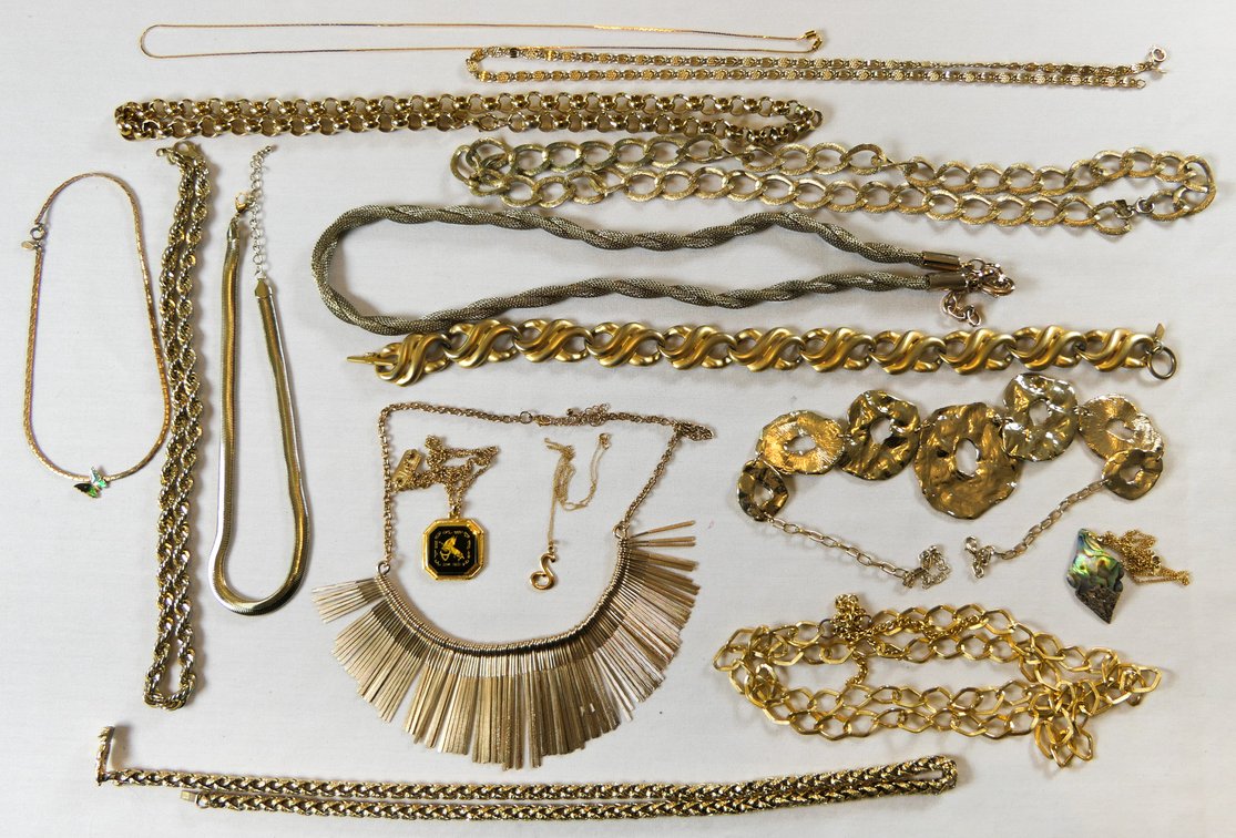 Gold Tone Necklaces