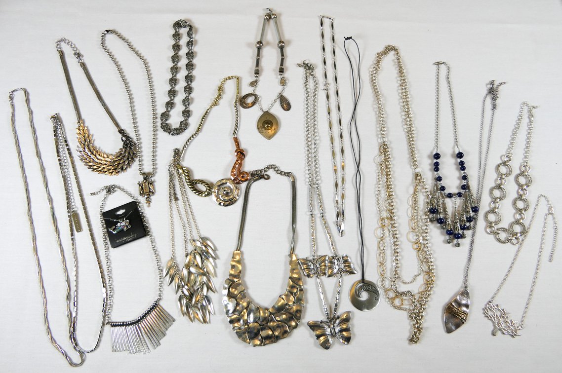 Silver Tone Necklaces