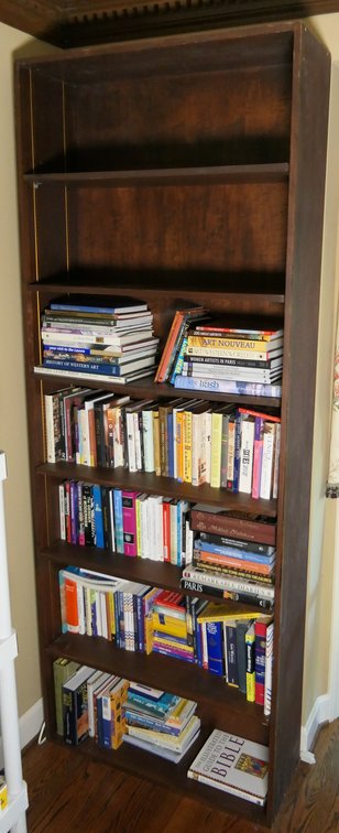 Dark Wood Bookcase