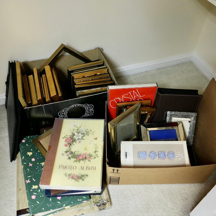 Picture Frames and Photo Albums