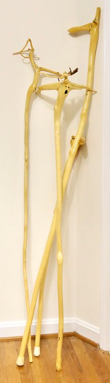 Collection of Hand-Carved Louisiana Walking Sticks
