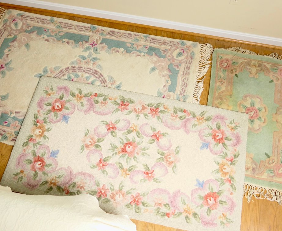 Three Accent Rugs