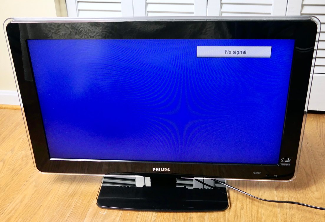 32" Flat Screen Television by Phillips