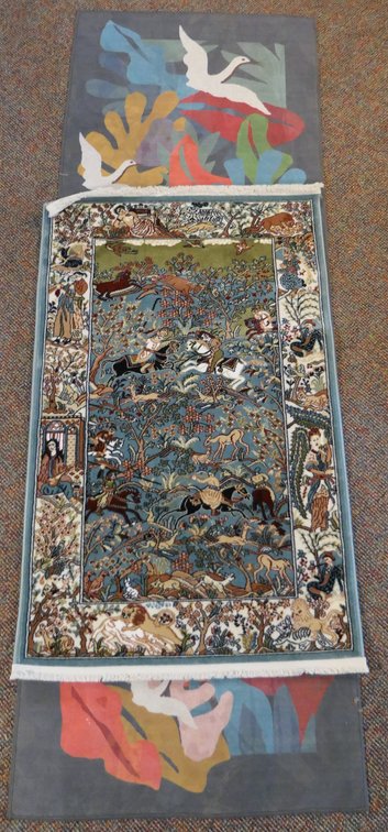 Two Animal Designed Rugs