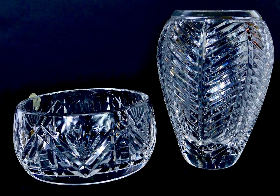 Waterford and Sculptured Crystal Accent Pieces