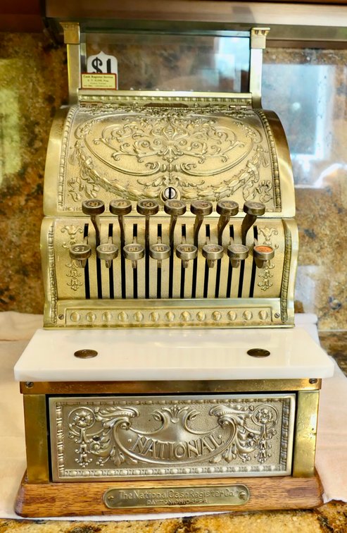 Antique National Cash Register