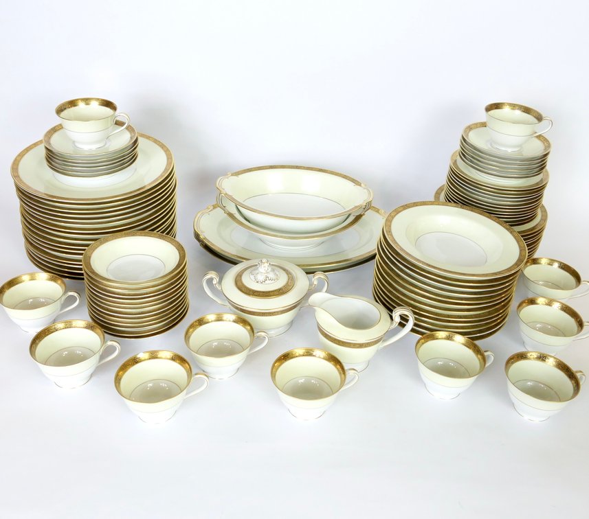 Noritake Goldkin China Set
