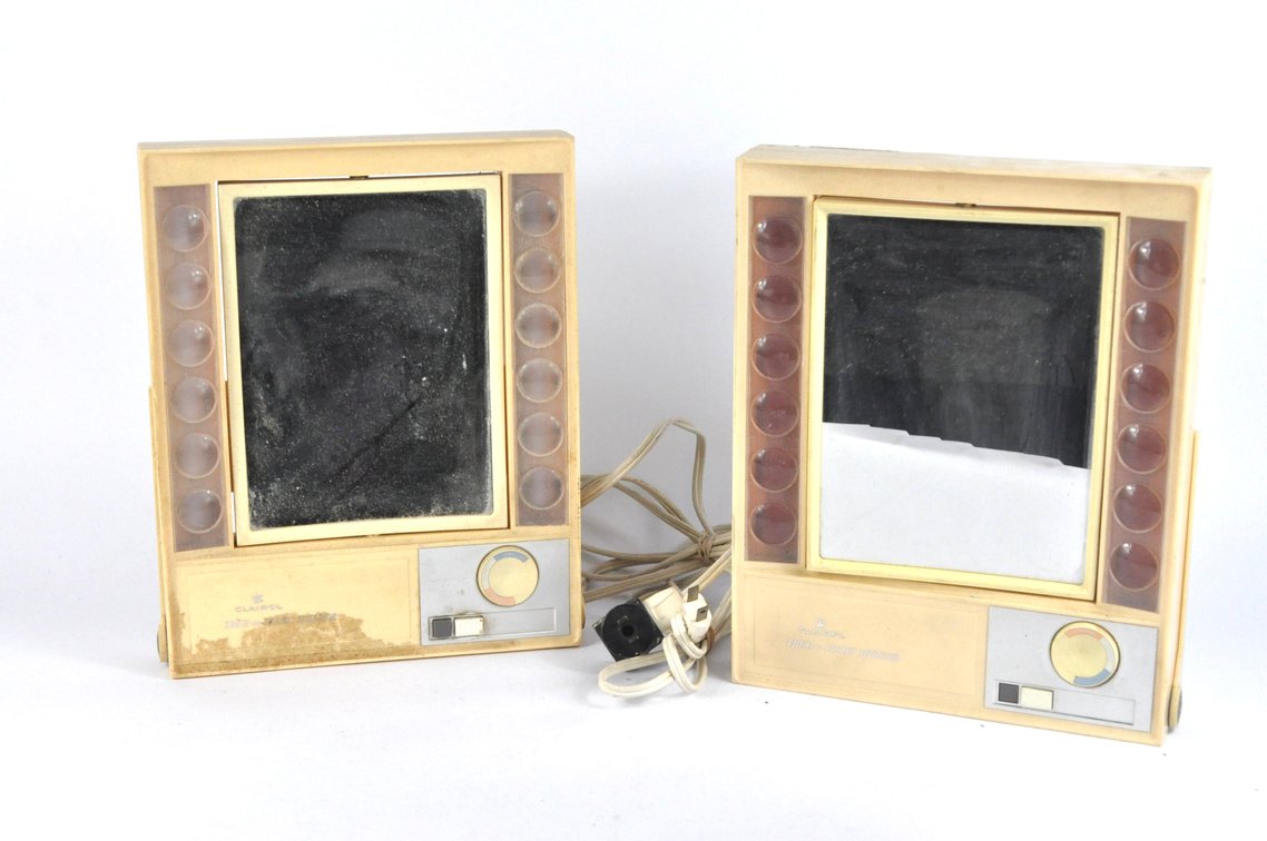 Two Clairol True-to-Light Mirrors