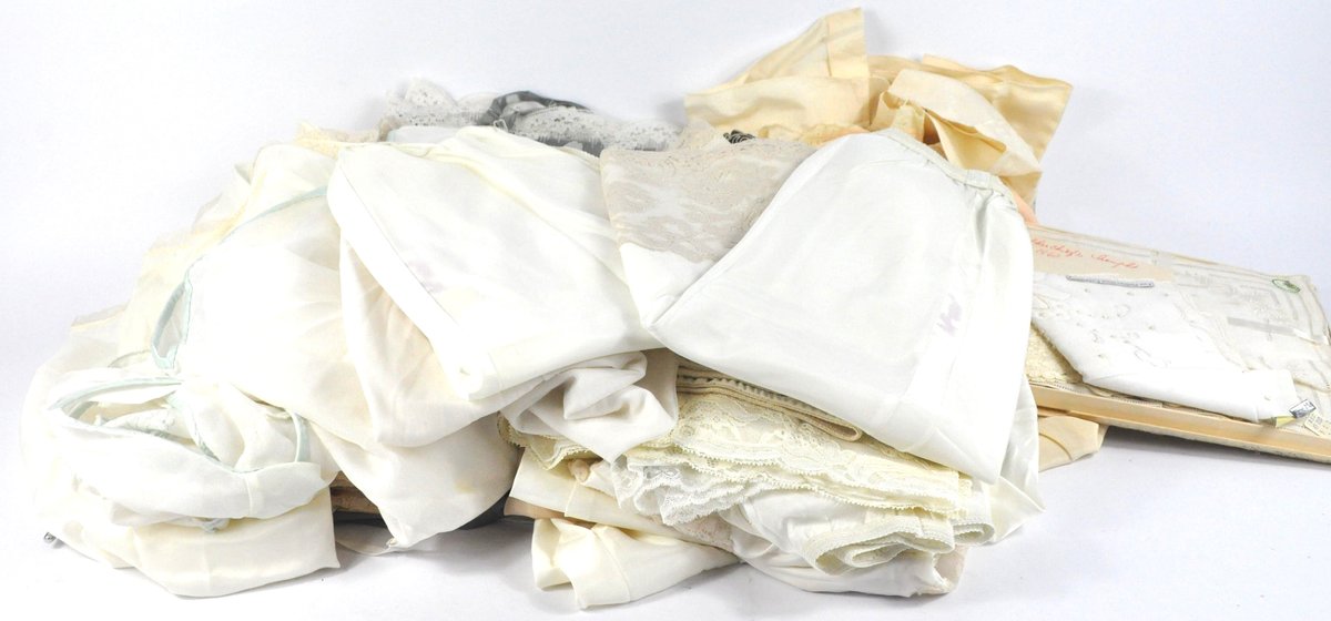 Two Boxes of Lingerie and Handkerchiefs