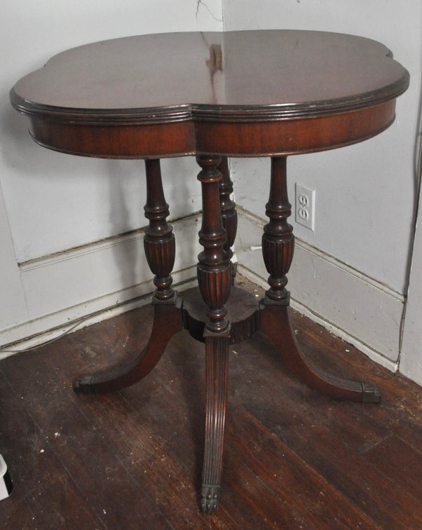 Circa 1940's Mahogany Finish Table
