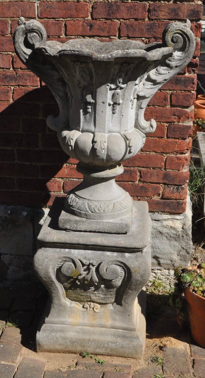 Concrete Garden Urn