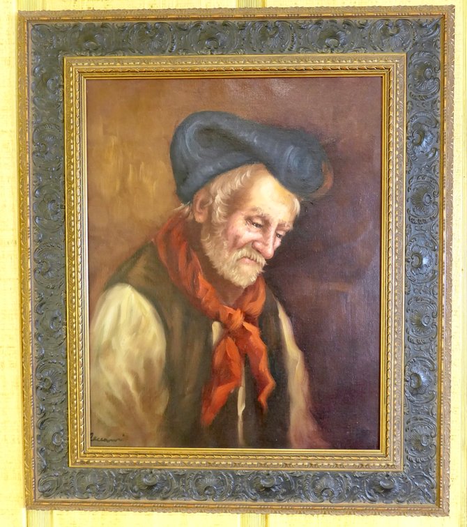Original Oil On Canvas Portrait