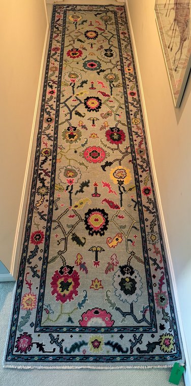 Wool Oushak Runner