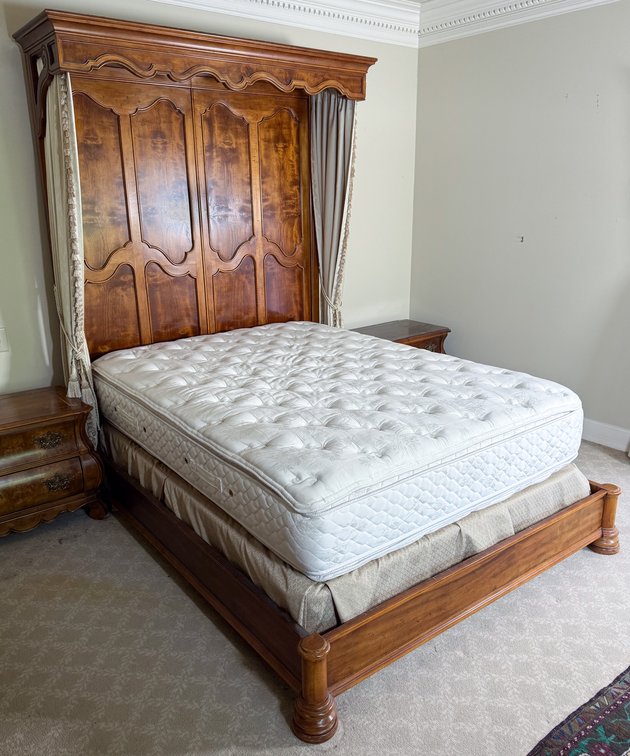 French Country Style Half Tester Canopy Bed