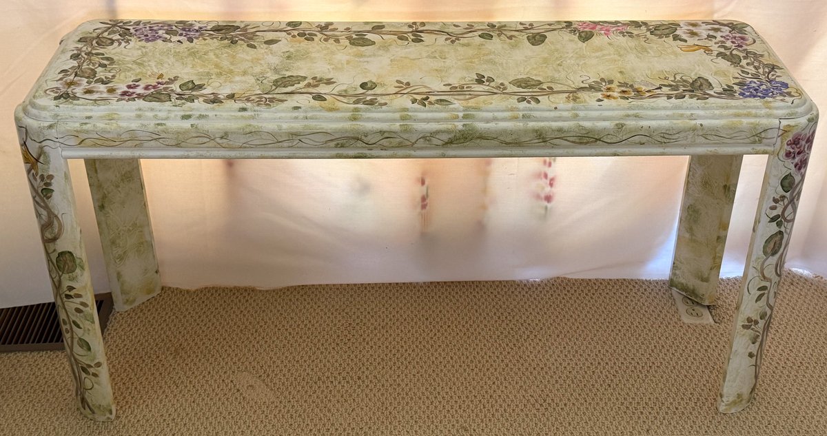 Painted Console Table