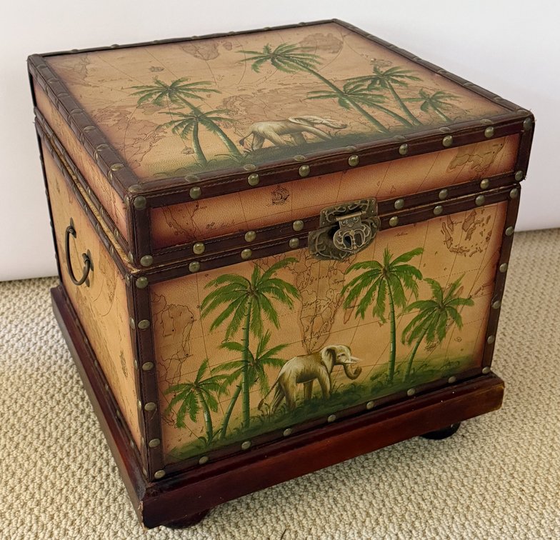 Square Tropical Themed Trunk