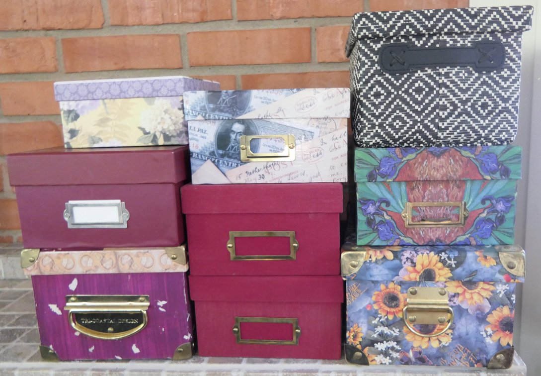 Nine Photo Boxes