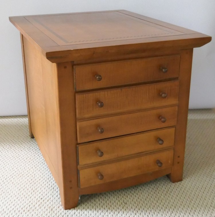 Side Cabinet/ End Table by JG Hook Basset
